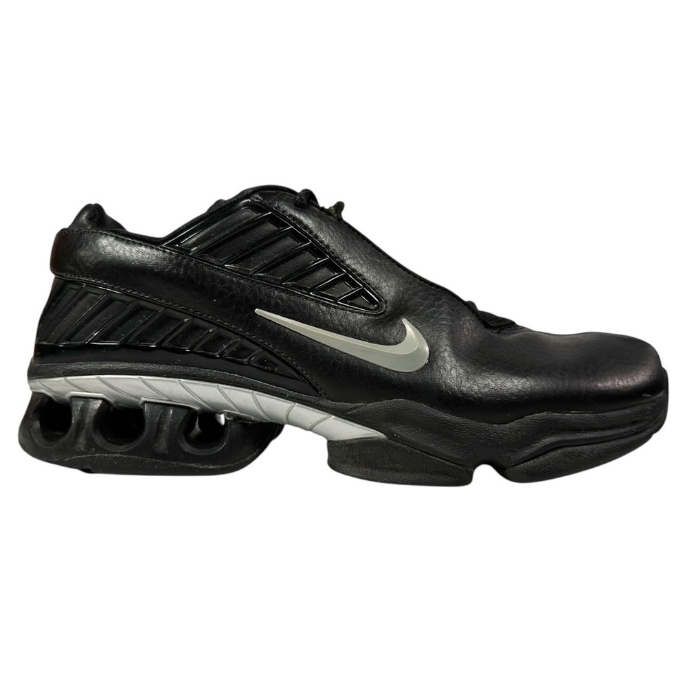 Nike Shox Training Shoes Black Silver Men’s Size 9 (EU 42.5) Leather